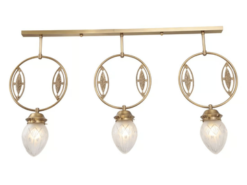 PANNON II - Handmade brass pendant lamp by Patinas Lighting - view 2